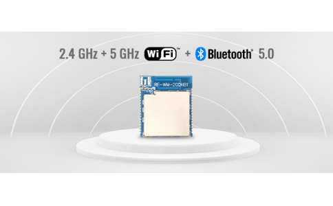 乐虎游戏推出RTL8720DN系列2.4G和5G双频Wi-Fi+蓝牙二合一模块